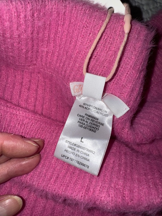 Gianni Bini Hot Pink Ribbed  Knitted Wide leg pants - Picture 4 of 9